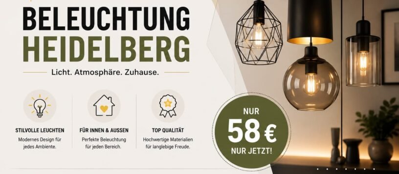 beleuchtung heidelberg –Beleuchtungsservice vom Profi ab58€