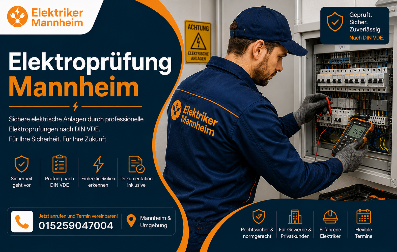 Elektroprüfung Mannheim