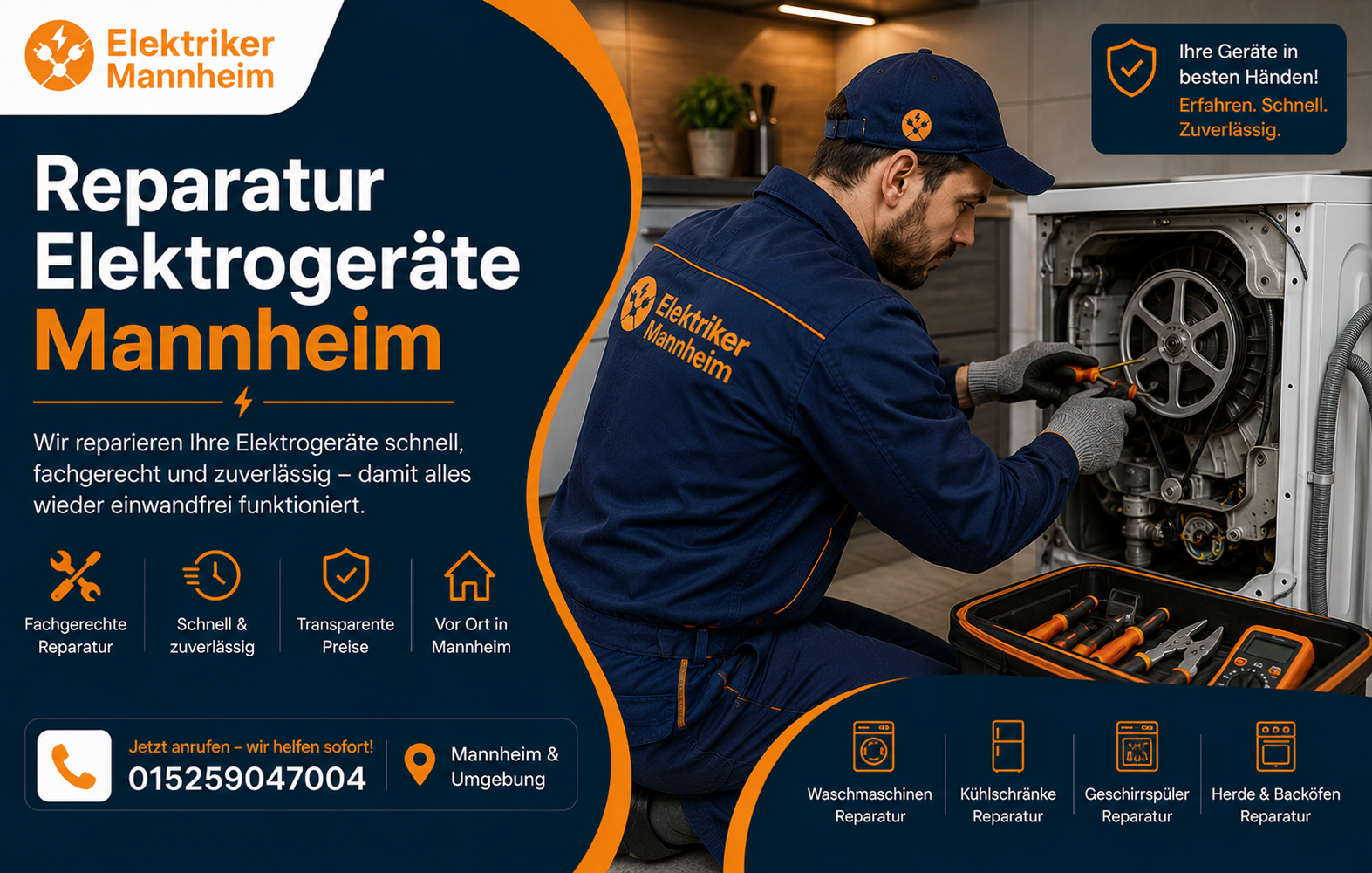 Reparatur Elektrogeräte Mannheim