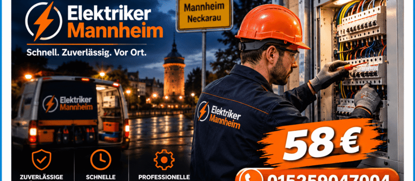 Stromausfall Mannheim Neckarau – schnelle Hilfe ab 58€