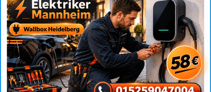 Wallbox Heidelberg ab 58 € – Professionelle Installation