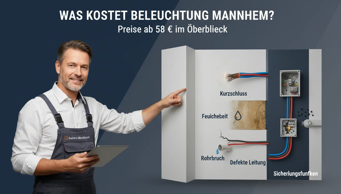 Beleuchtung Mannheim – Problem