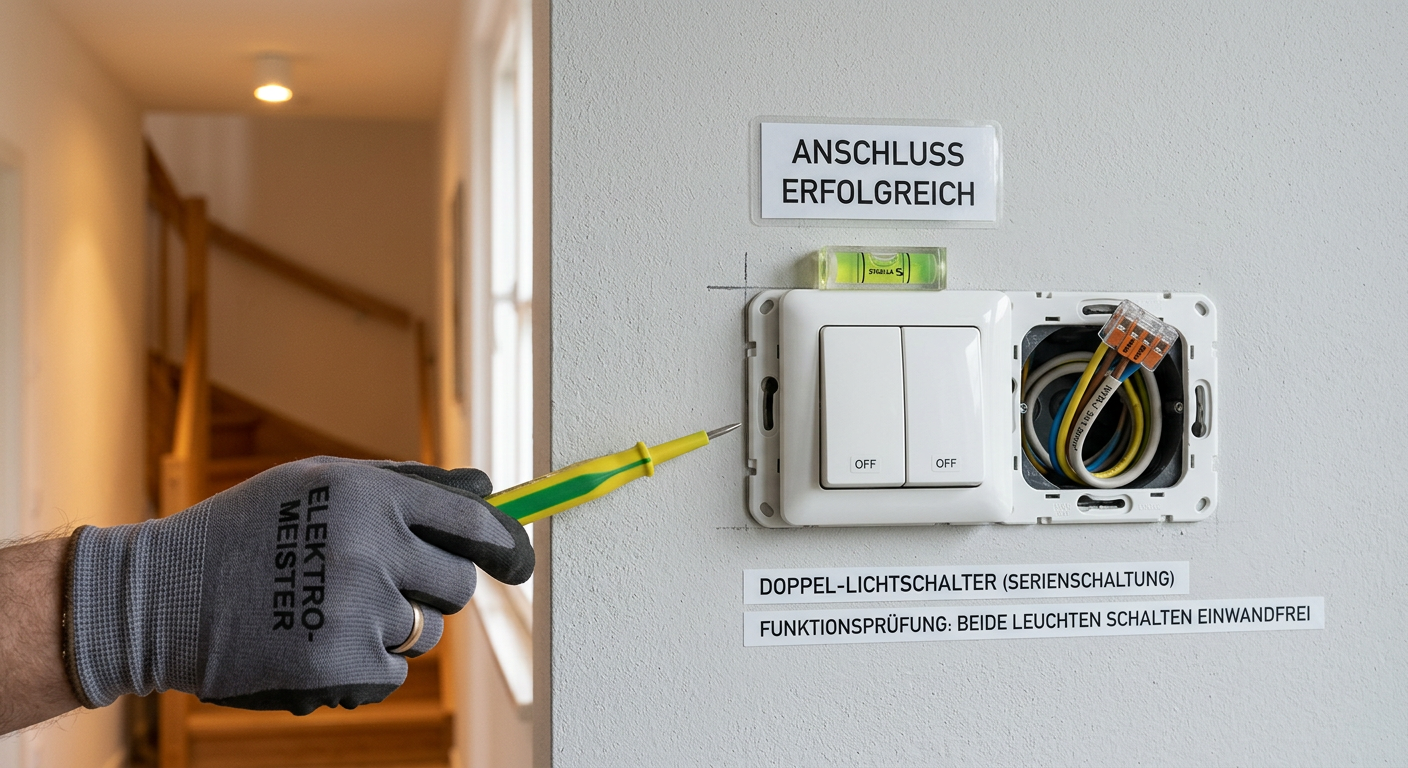 doppel lichtschalter anschließen