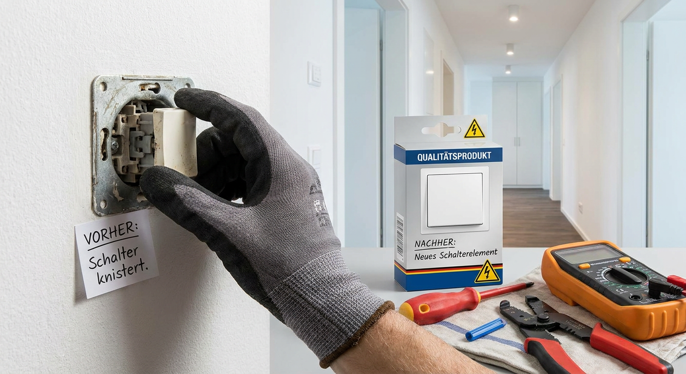 lichtschalter knistert beim einschalten lichtschalter knistert beim einschalten