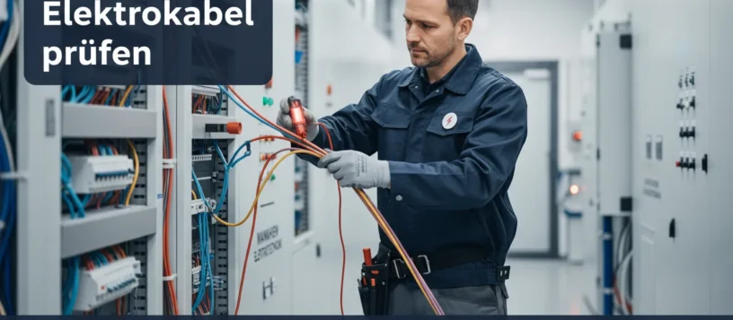 Elektrokabel prüfen – Sicherheit & Kosten – ab 58€