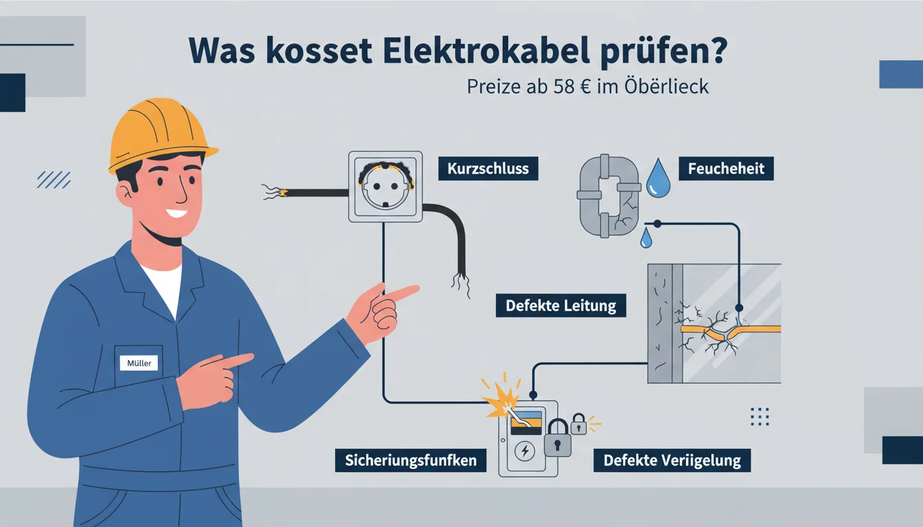 elektrokabel prüfen – Problem