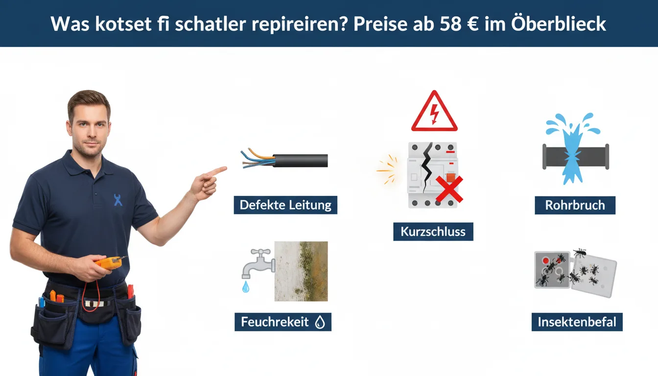 fi schalter reparieren – Problem