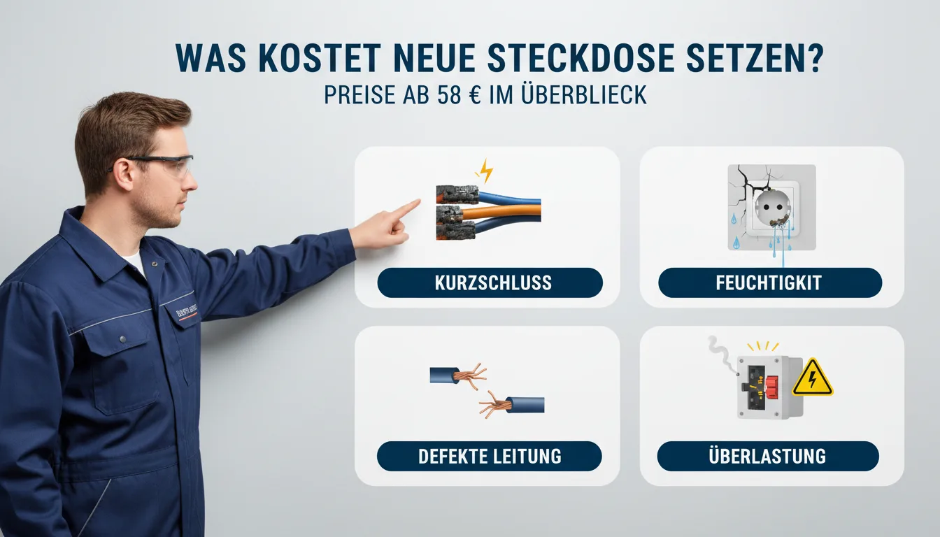 neue steckdose setzen – Problem