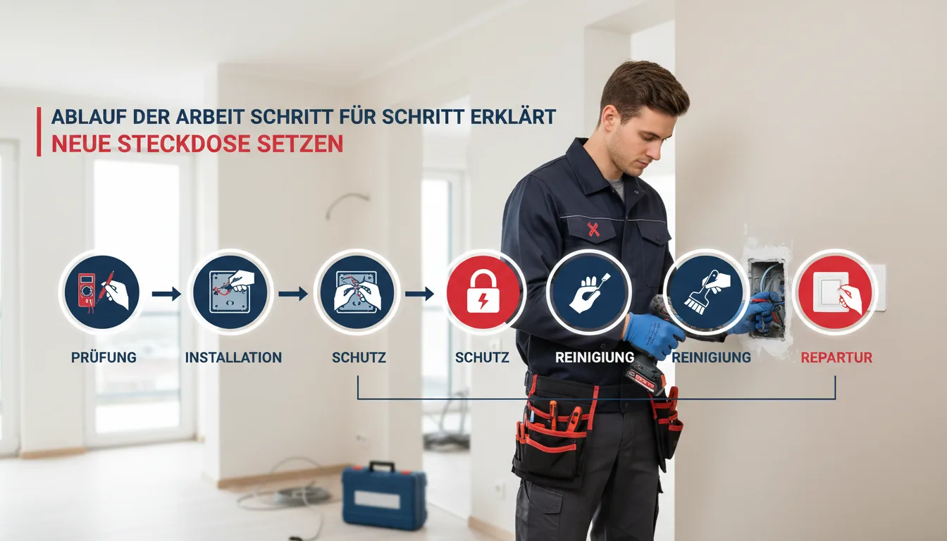 neue steckdose setzen – Lösung