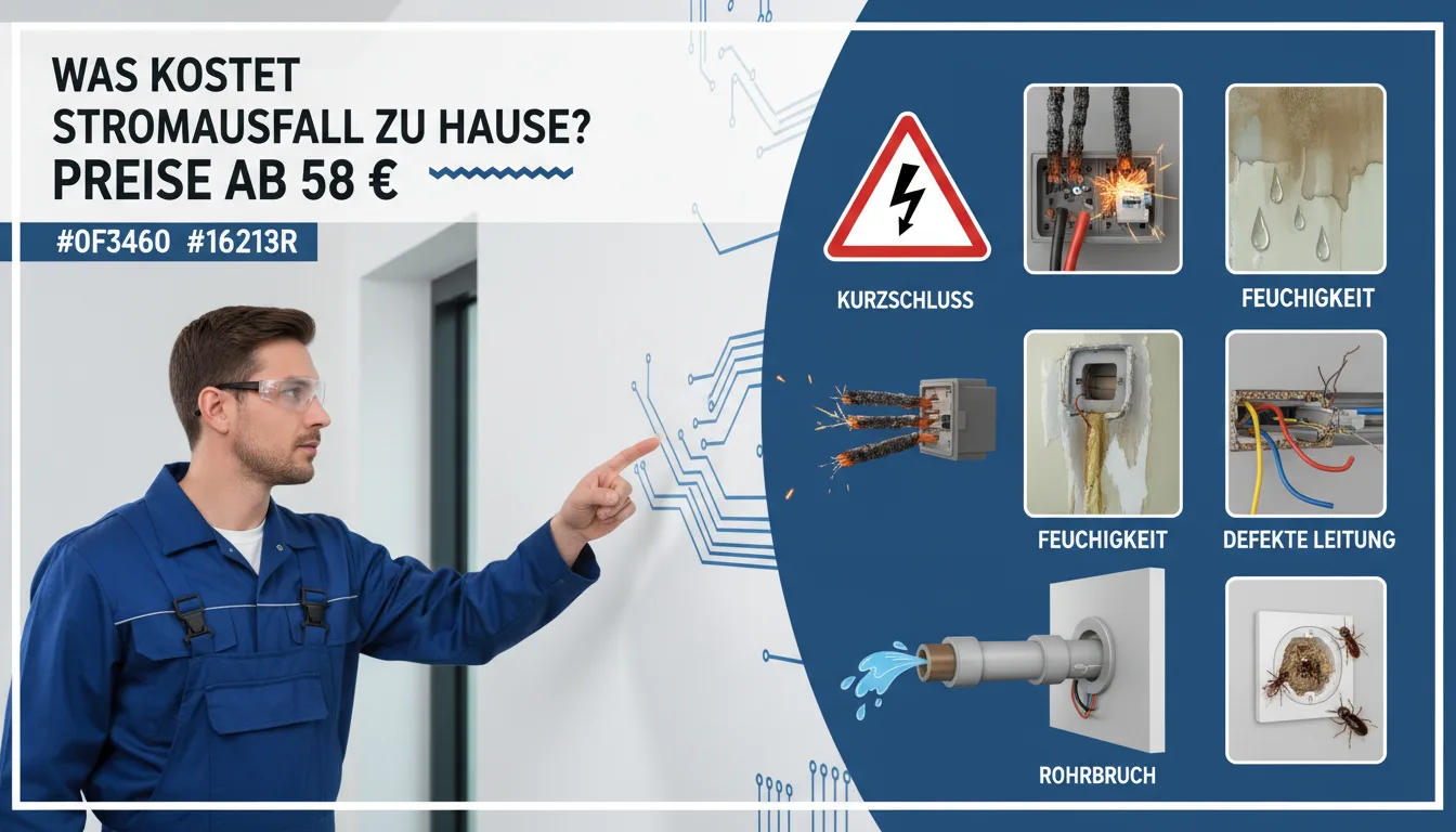 stromausfall zu hause – Problem