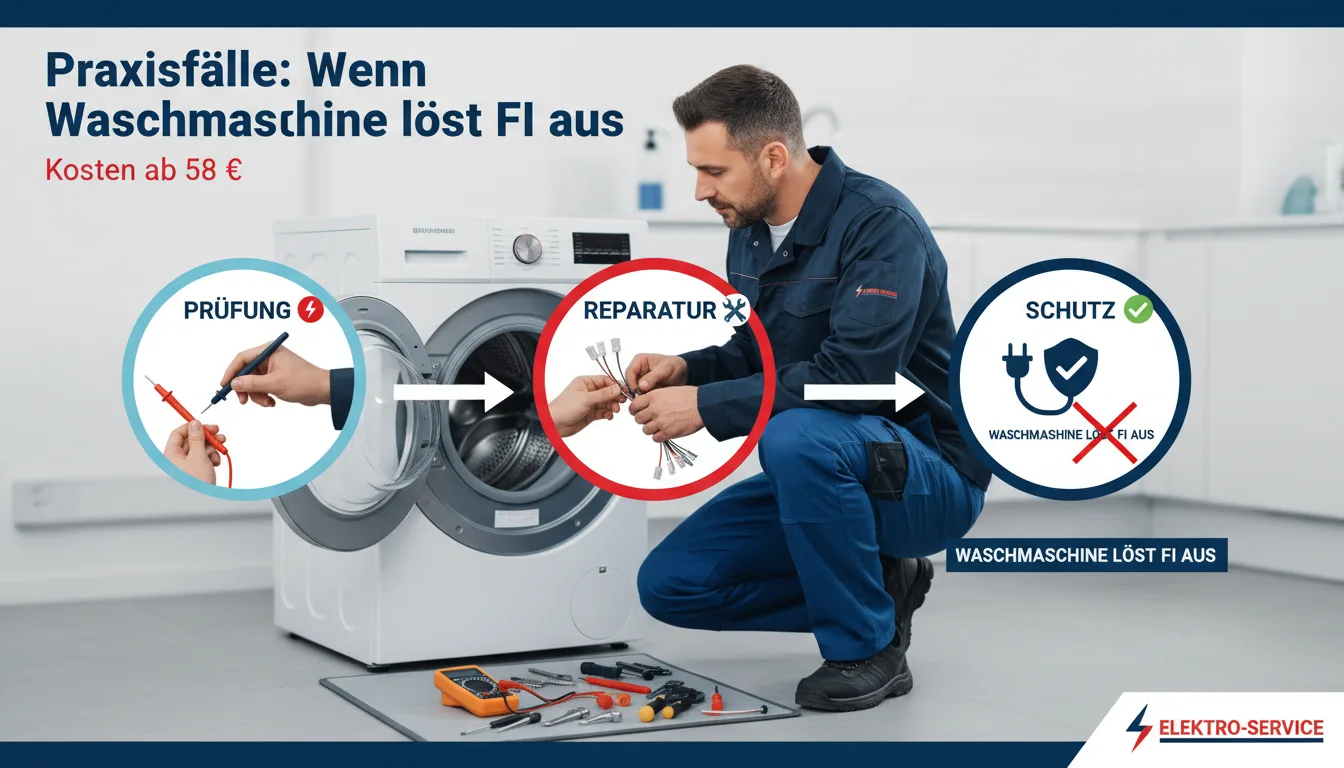 waschmaschine löst fi aus – Lösung