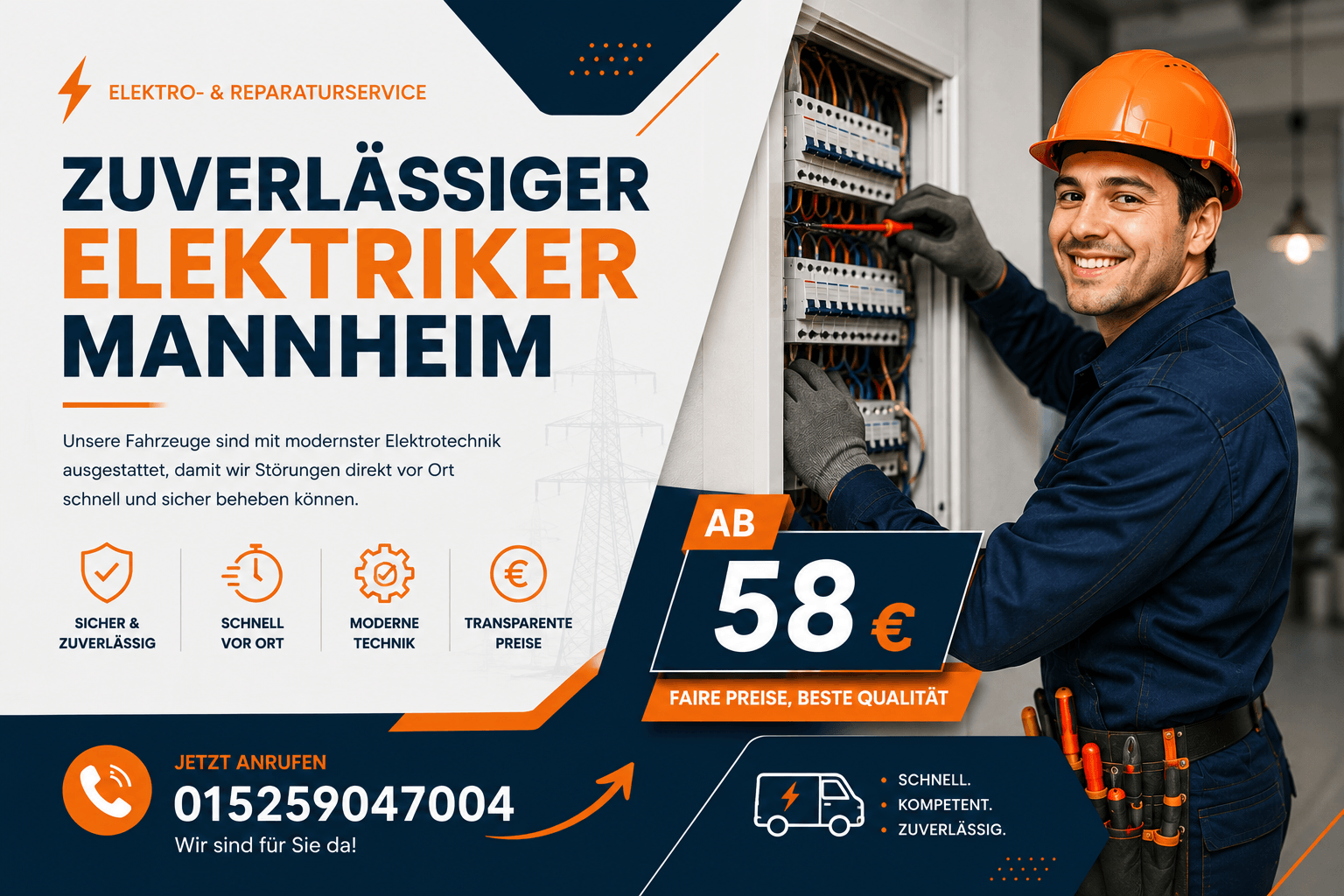 Elektroleitungen erneuern ab 58 € | Kosten & Ablauf